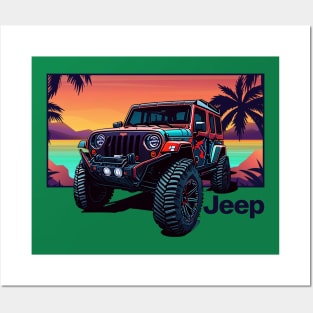 Jeep Rubicorn! Posters and Art